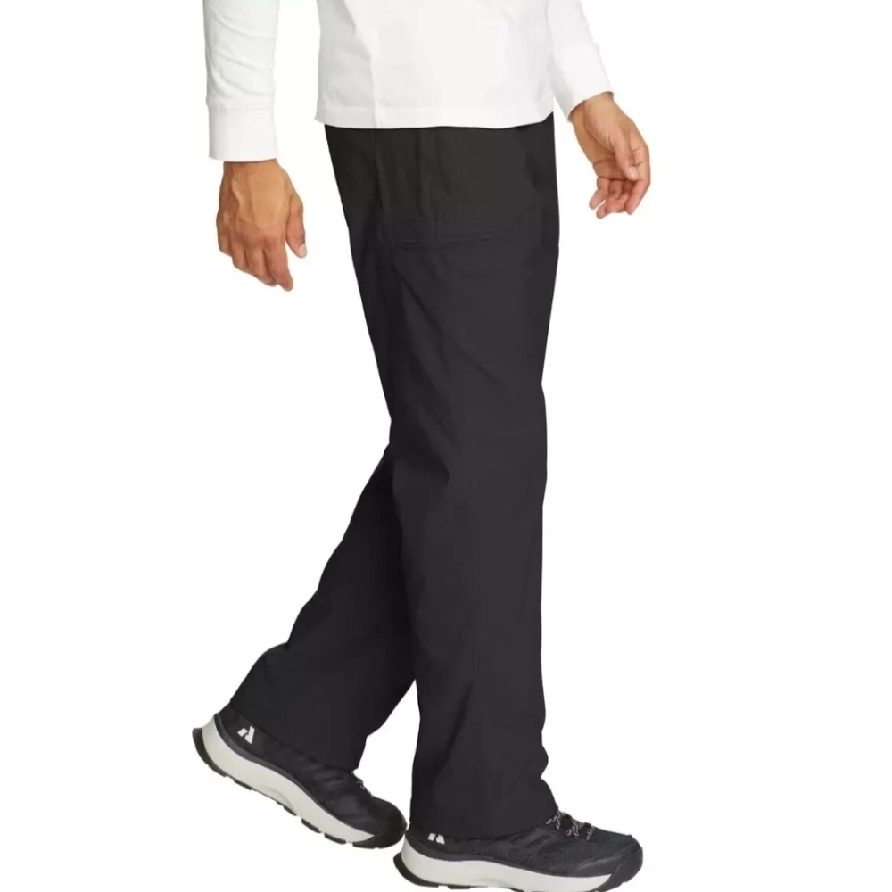 NWT Eddie Bauer Ranier Tech Performance Pants Size 34x30 in Black